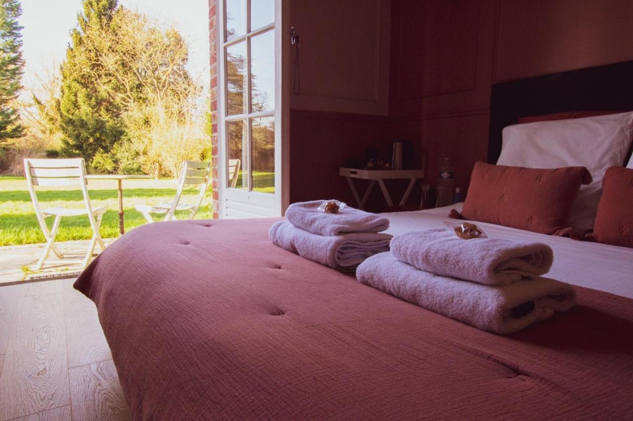 Les Jardins De Beaumont Bed & Breakfast Hem Bagian luar foto